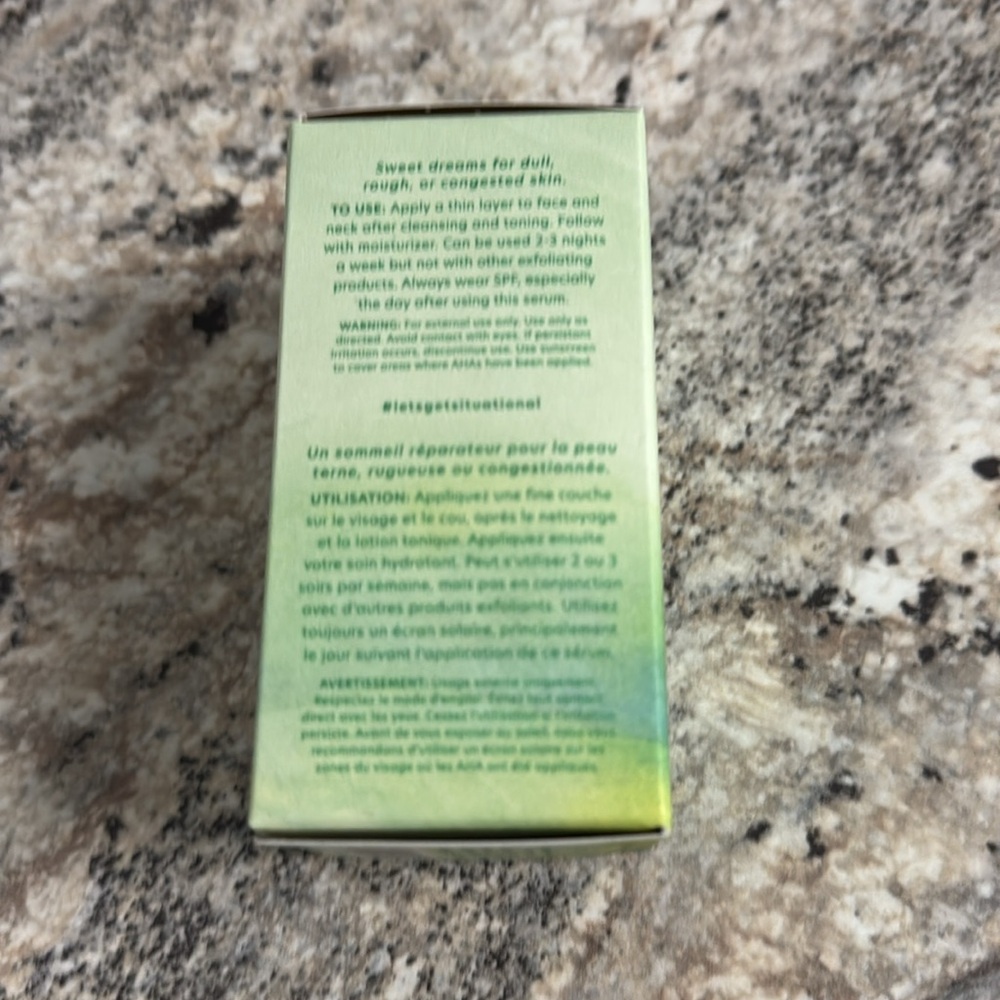 Holifrog Halo Exfoliating AHA +BHA Night Serum, NIB - Picture 4 of 8